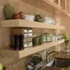 Merillat Masterpiece: Gallina - Maple - Parchment - Floating Shelves