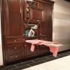 Merillat Masterpiece: Alina - Cherry - Burnished - Cabernet with Ballantine Mullion Door - 5