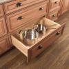 Merillat Classic: LaBelle - Maple - Toffee with Java Glaze - Peg Board Drawer Divider