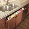 Merillat Classic: LaBelle - Maple - Toffee with Java Glaze - Tilt-Out Sink Tray