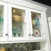 Merillat Classic: Avenue - Maple - Chiffon - Wall Glass Doors