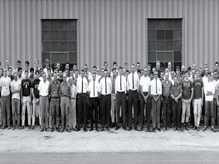 Old photo of Merillat employees